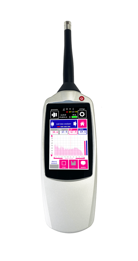 AM100 Dual-Channel - Sound Analyzer Acoustic Instrument